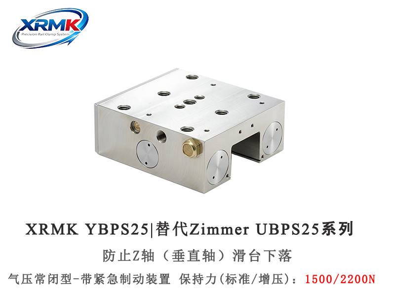 YBPS25超高速重载导轨制动器｜25导轨紧急安全抱闸_高保持力制动器｜XRMK